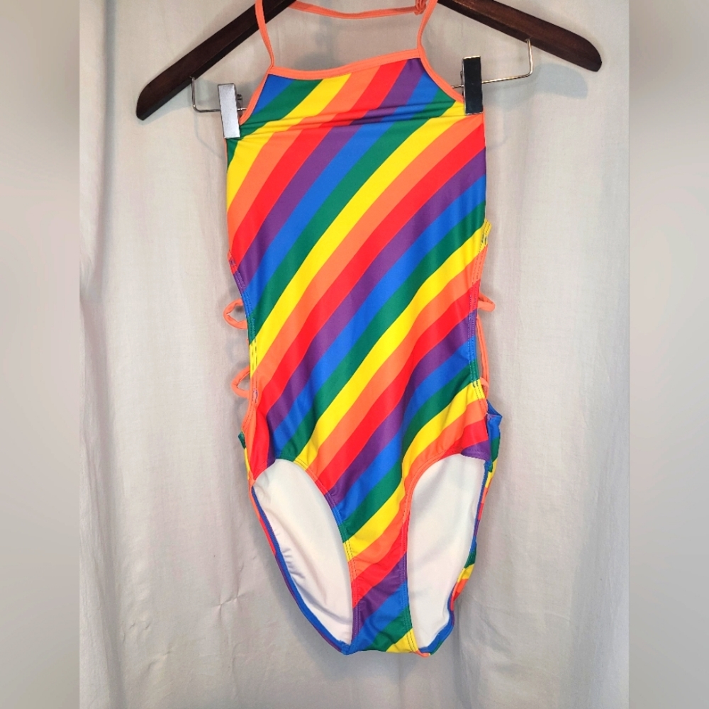 Rainbow swimsuit